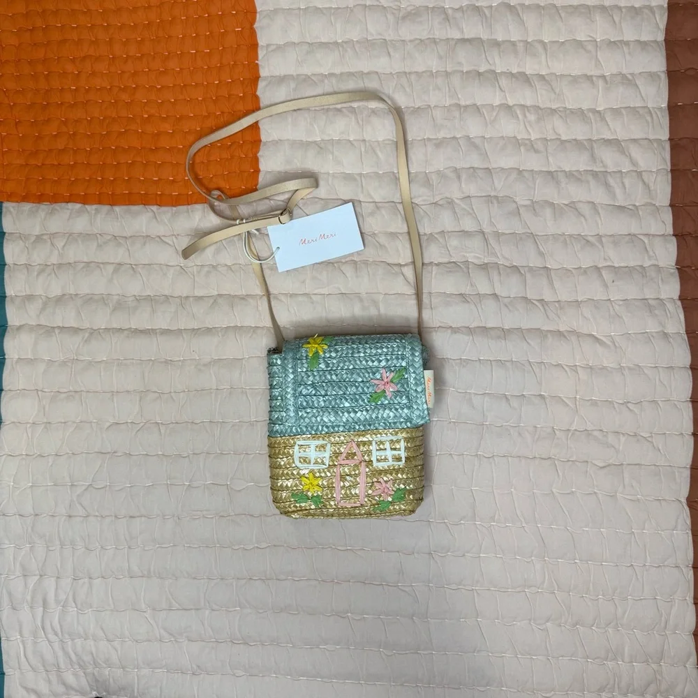 Meri Meri Woven Kids Bag - Picture 1 of 5